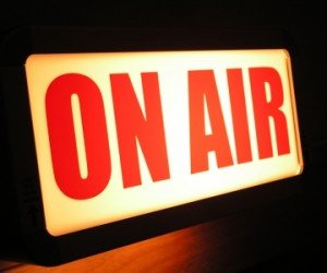 Taking the credit on the radio Taking the credit on the radio