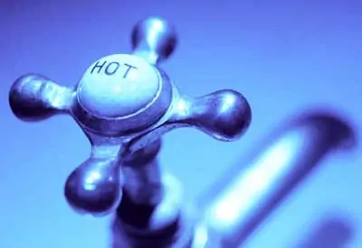 hot water tap