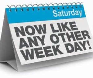 Saturday trading Saturday trading