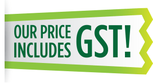 Our Price Includes GST