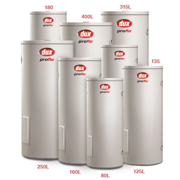 Dux Hot Water Cylinders Range