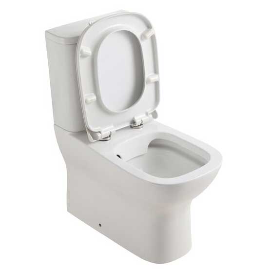 Posh Domaine toilet suite 3qtr elevation - seat up