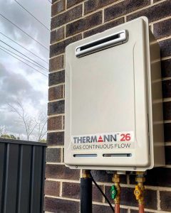 Thermann_gas_continuous_hot_water Master Plumber making repair - Master Plumbers Guarantee