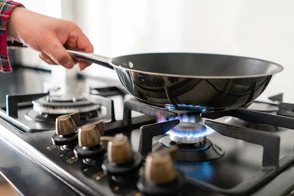 Gas Hob Cooking
