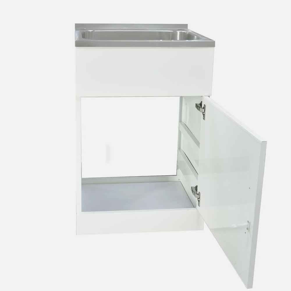 Posh Domaine Laundry Tub - from front with open door