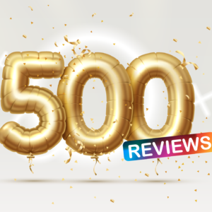 500 Google Reviews