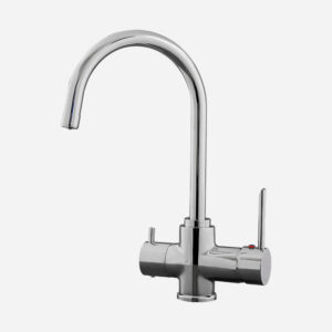 Aquatica Xera Sink Mixer with Water Filter Chrome DZR Brass and Lead Free